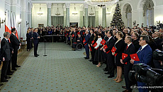 Naukowiec z UWM z odebrał nominację profesorską z rąk prezydenta Naukowiec z UWM z odebrał nominację profesorską z rąk prezydenta